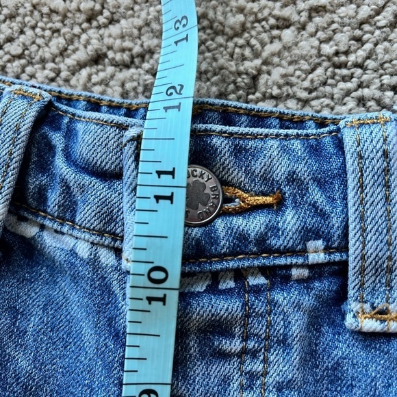 Lucky Brand Vintage Totally Lucky Pins High Rise denim short - Picture 9 of 14
